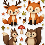 Nature & Outdoors - Sticker Sheet v27